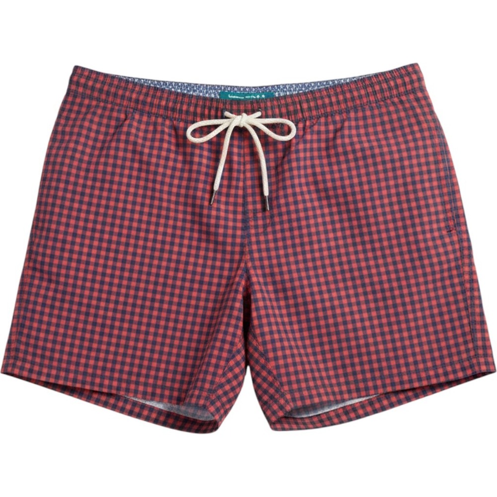 Bonobos Swim Trunks Men's Large Gingham Preppy Coastal EUC